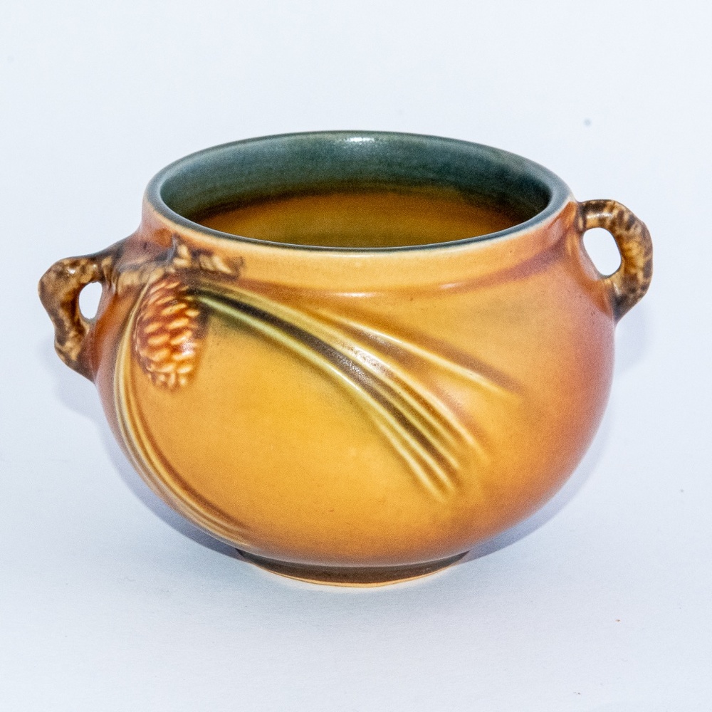 PRICE DROP! - ROSEVILLE VASE - PINE CONE PATTERN
